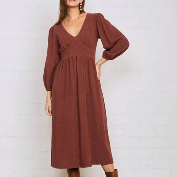 Rachel Pally Holland Dress in Brick in Size Small - Picture 1 of 12